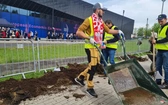 Protest rolników 1. dnia Europejskiego Kongresu Gospodarczego w Katowicach