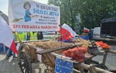 Protest rolników 1. dnia Europejskiego Kongresu Gospodarczego w Katowicach