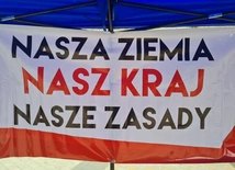 Protest rolników 1. dnia Europejskiego Kongresu Gospodarczego w Katowicach