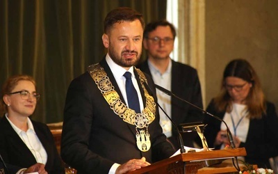 Zaprzysiężenie nowego prezydenta Krakowa