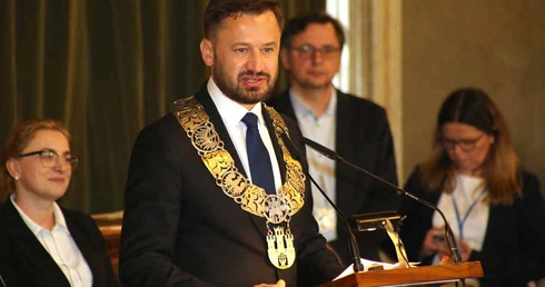 Zaprzysiężenie nowego prezydenta Krakowa