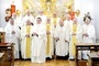 Ośmiu jubilatów dziękczynną Mszę św. odprawiło wraz z biskupami.