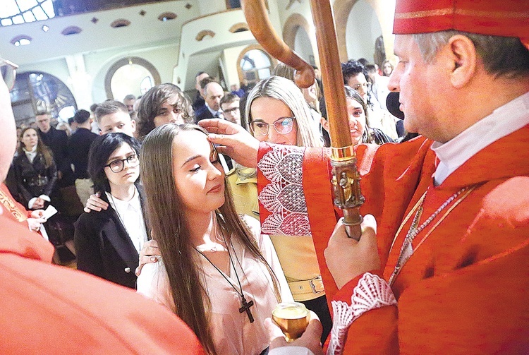 Uroczystość u Niepokalanej w Nowym Sączu.