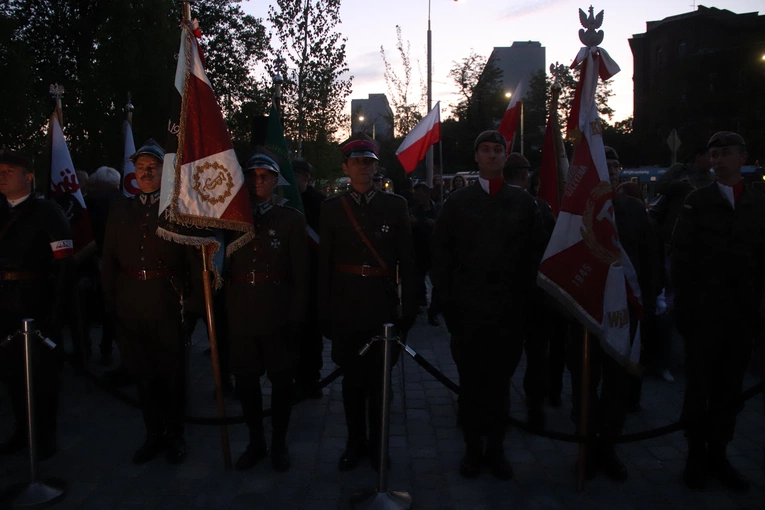 Odsłonięcie pomnika Żołnierzy Wyklętych we Wrocławiu