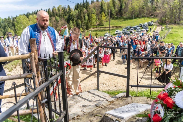 Uroczystości na Przysłopie