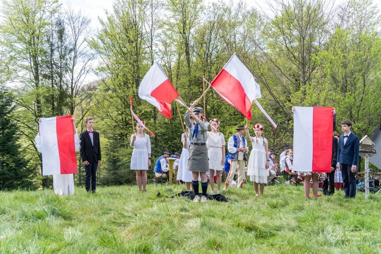 Uroczystości na Przysłopie