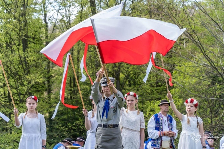 Uroczystości na Przysłopie