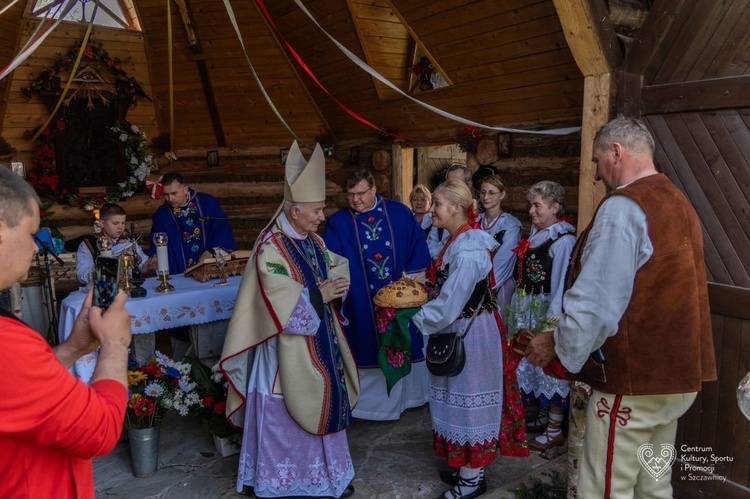 Uroczystości na Przysłopie