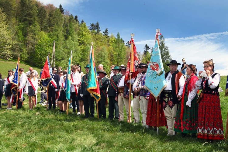 Uroczystości na Przysłopie