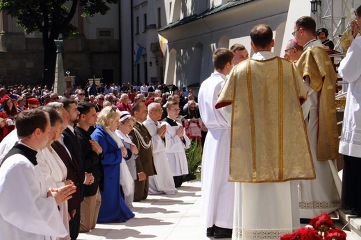 Błogosławieństwo świadków Eucharystii