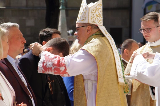Błogosławieństwo świadków Eucharystii
