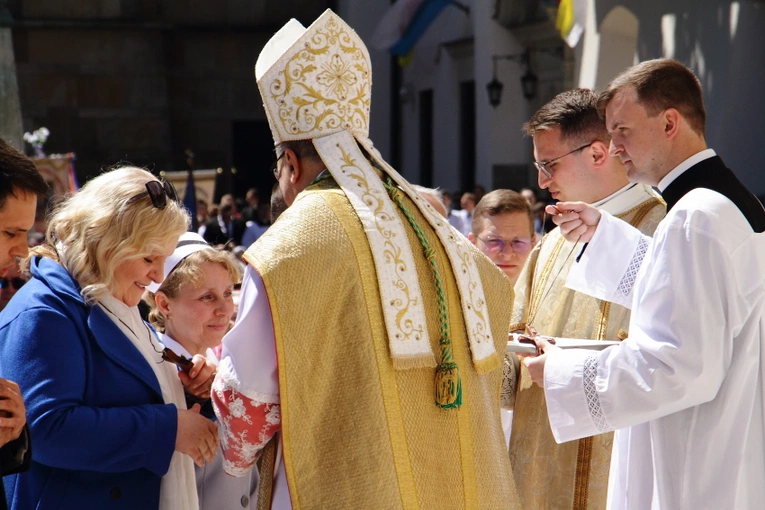 Błogosławieństwo świadków Eucharystii