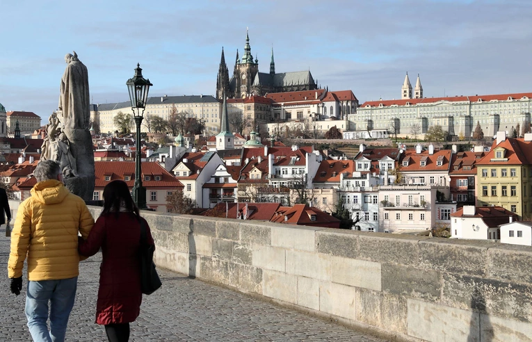 Spacer po Pradze