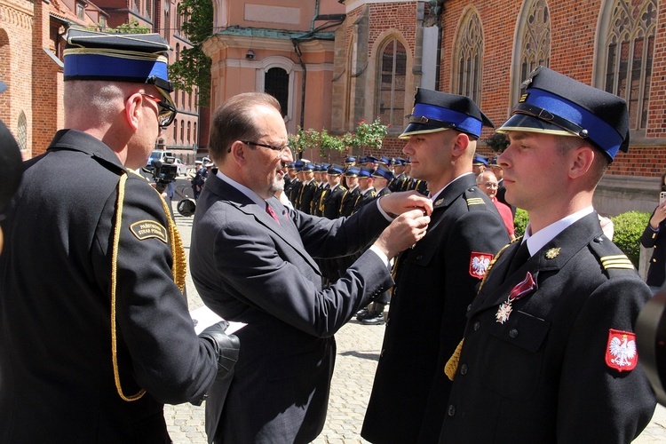 Wojewódzkie obchody Dnia Strażaka we Wrocławiu