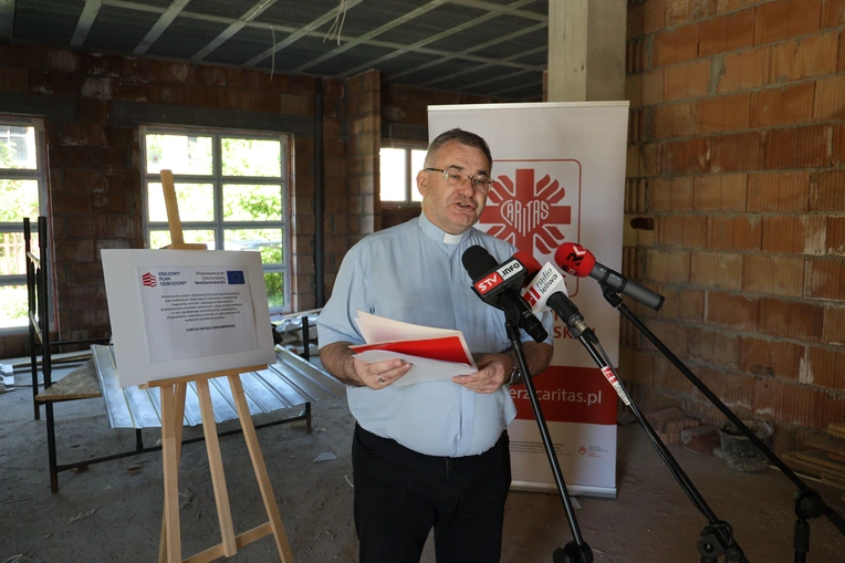 Ks. Bogusław Pitucha, dyrektor Caritas Diecezji Sandomierskiej.