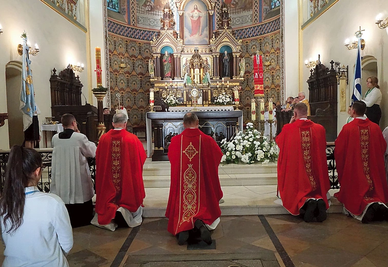 Modlitwie przewodniczył bp Sławomir Oder. 