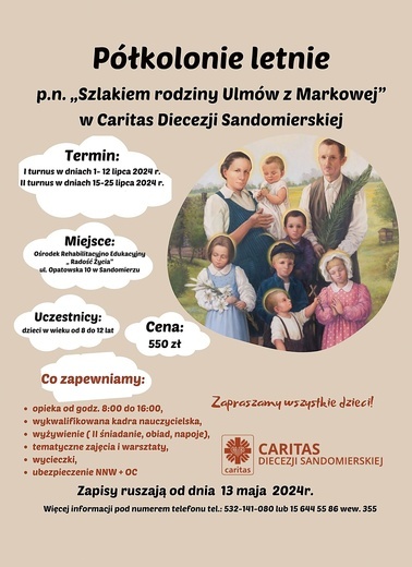 Plakat promujący akcję.