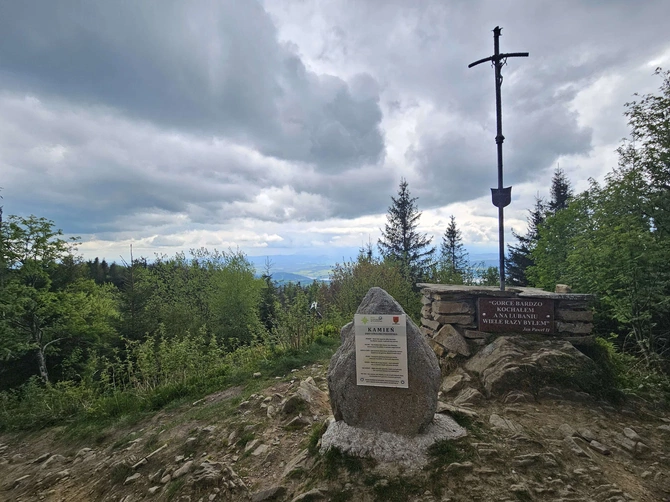 Poświęcenie kaplicy na Lubaniu