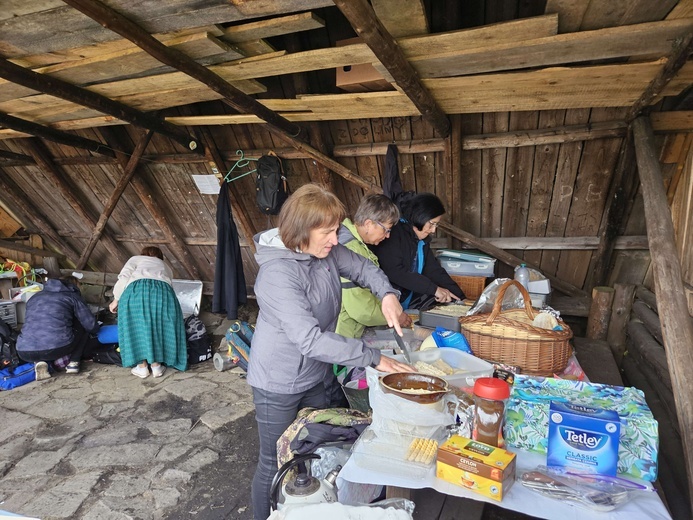 Poświęcenie kaplicy na Lubaniu