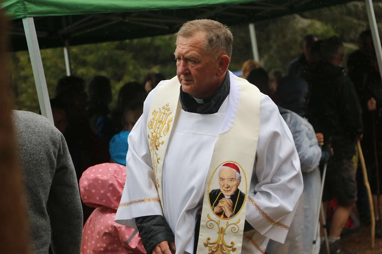 Poświęcenie kaplicy na Lubaniu