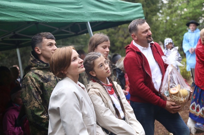 Poświęcenie kaplicy na Lubaniu