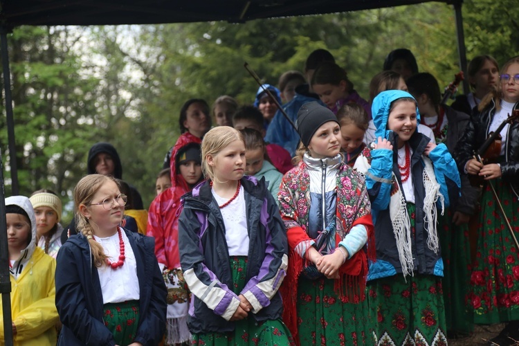 Poświęcenie kaplicy na Lubaniu