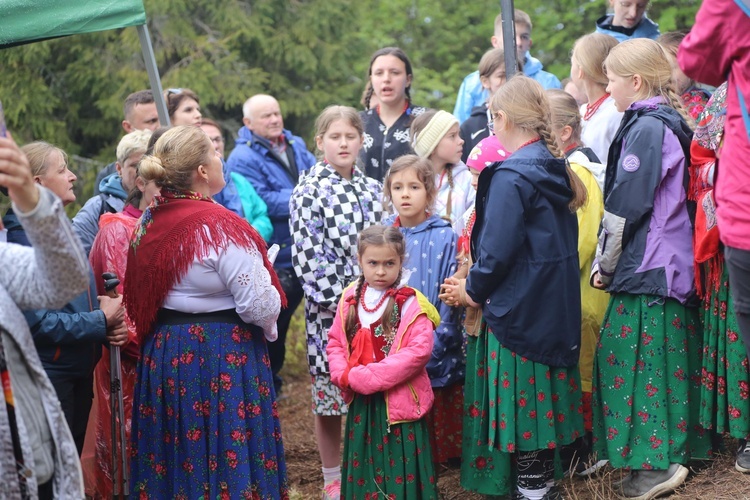 Poświęcenie kaplicy na Lubaniu