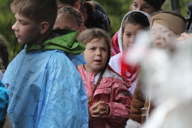 Poświęcenie kaplicy na Lubaniu