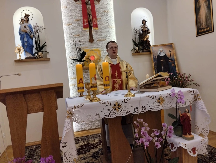 Fatimska grota w przedszkolu sióstr prezentek