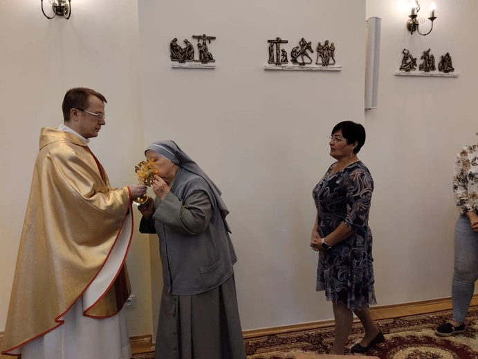 Fatimska grota w przedszkolu sióstr prezentek