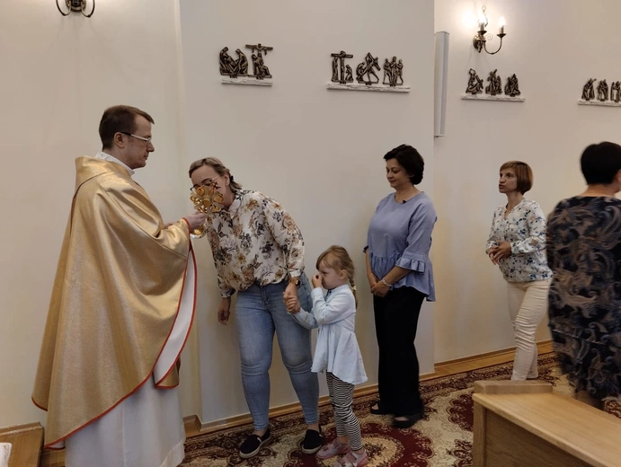 Fatimska grota w przedszkolu sióstr prezentek