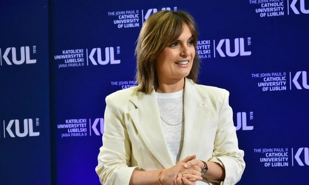 Dorota Gawryluk była gościem KUL.