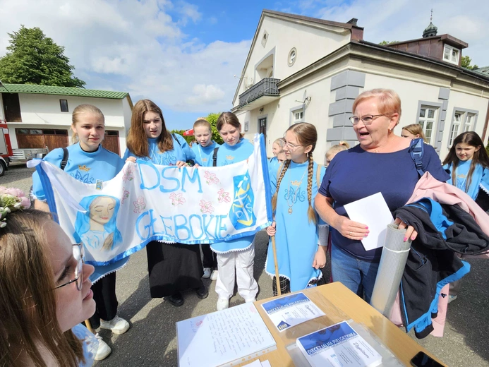 Pielgrzymka DSM do Zakliczyna