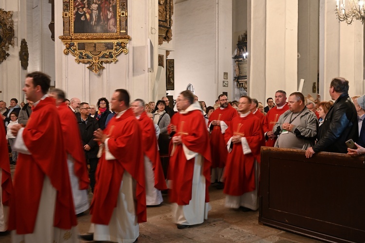 Wigilia Pięćdziesiątnicy w bazylice Mariackiej