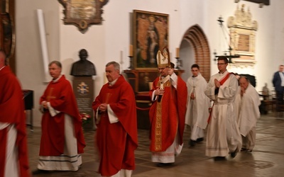 Wigilia Pięćdziesiątnicy w bazylice Mariackiej