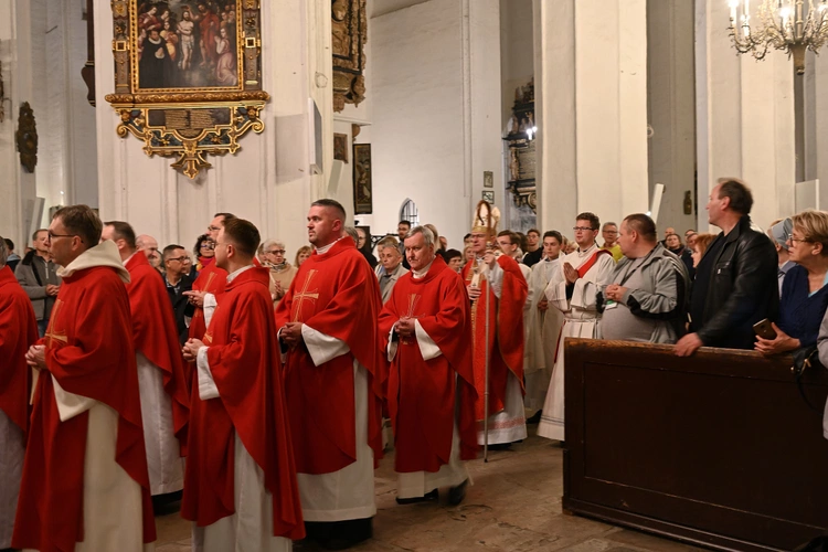 Wigilia Pięćdziesiątnicy w bazylice Mariackiej