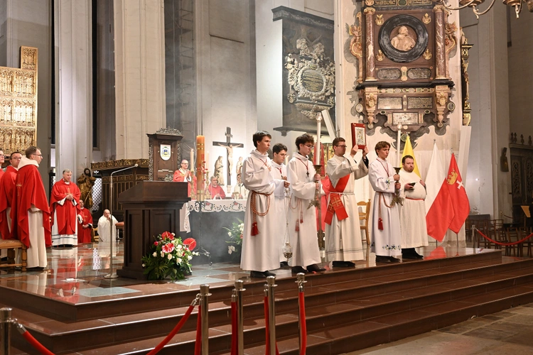 Wigilia Pięćdziesiątnicy w bazylice Mariackiej