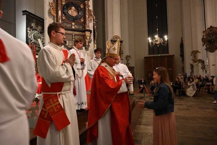 Wigilia Pięćdziesiątnicy w bazylice Mariackiej