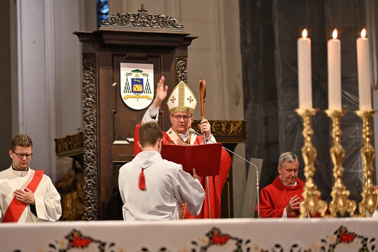 Wigilia Pięćdziesiątnicy w bazylice Mariackiej
