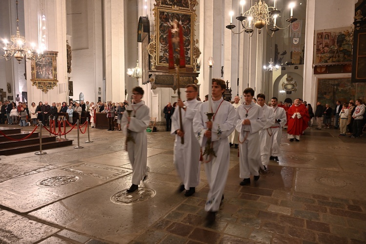 Wigilia Pięćdziesiątnicy w bazylice Mariackiej