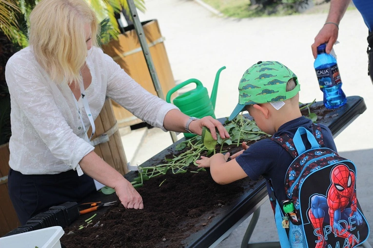 Zabawy w Ogrodzie Botanicznym
