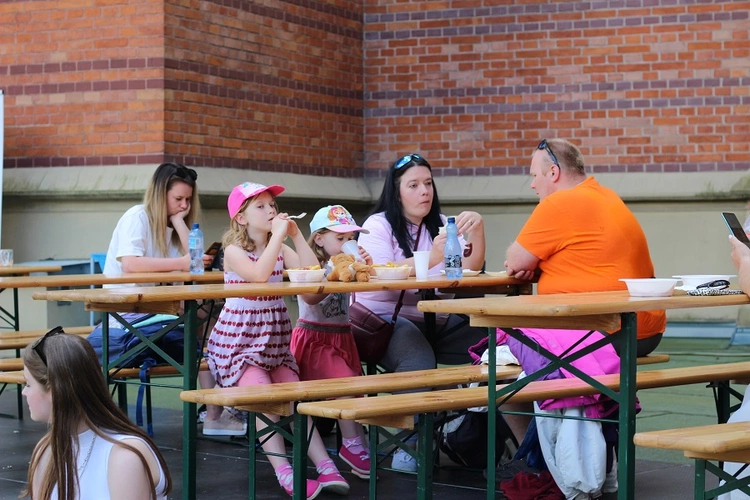 Piknik w ogrodach seminaryjnych