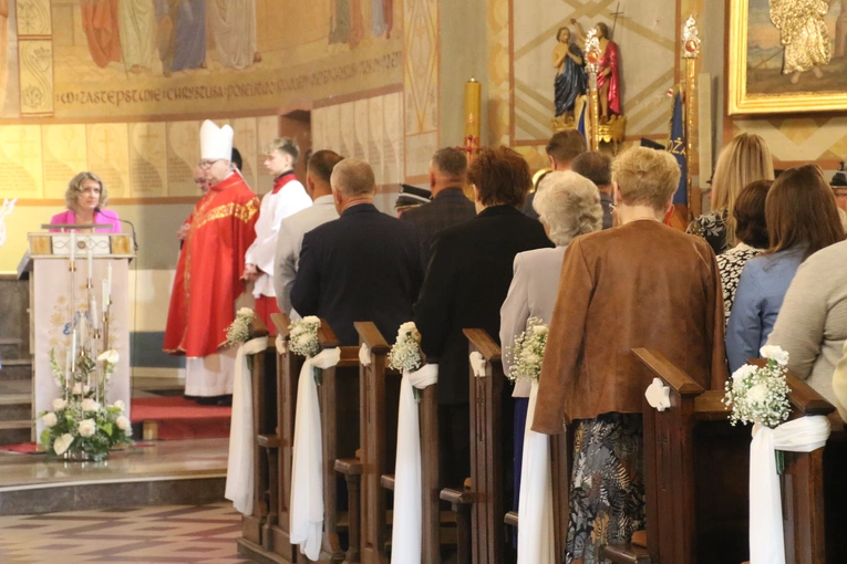 Sikórz. Wprowadzenie relikwii św. Andrzeja Boboli