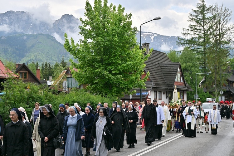 Procesja Fatimska w Zakopanem 