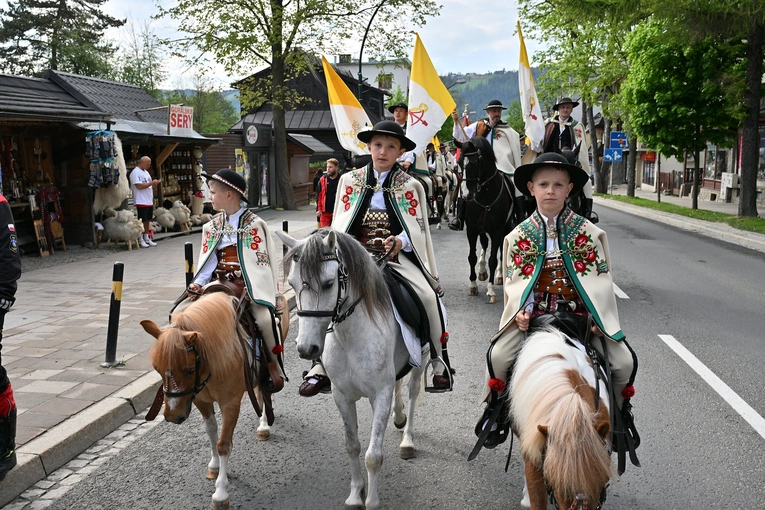 Zakopane. Procesja fatimska przeszła ulicami miasta