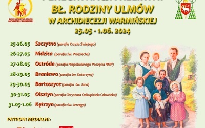 Peregrynacja relikwii bł. rodziny Ulmów