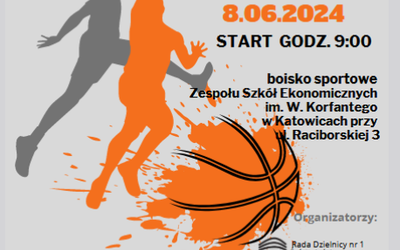 Turniej koszykówki 3x3 Dzielnic Miasta Katowice o Puchar Prezydenta Miasta