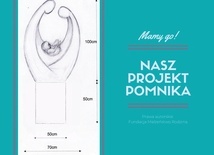 Projekt pomnika, który zostanie odsłonięty w Jaworzynie Śląskiej.