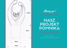 Projekt pomnika, który zostanie odsłonięty w Jaworzynie Śląskiej.