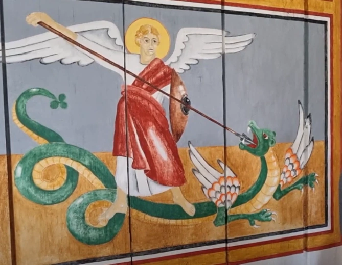 W wikińskim mieście Ribe odtworzono pomieszczenie kościelne z IX wieku